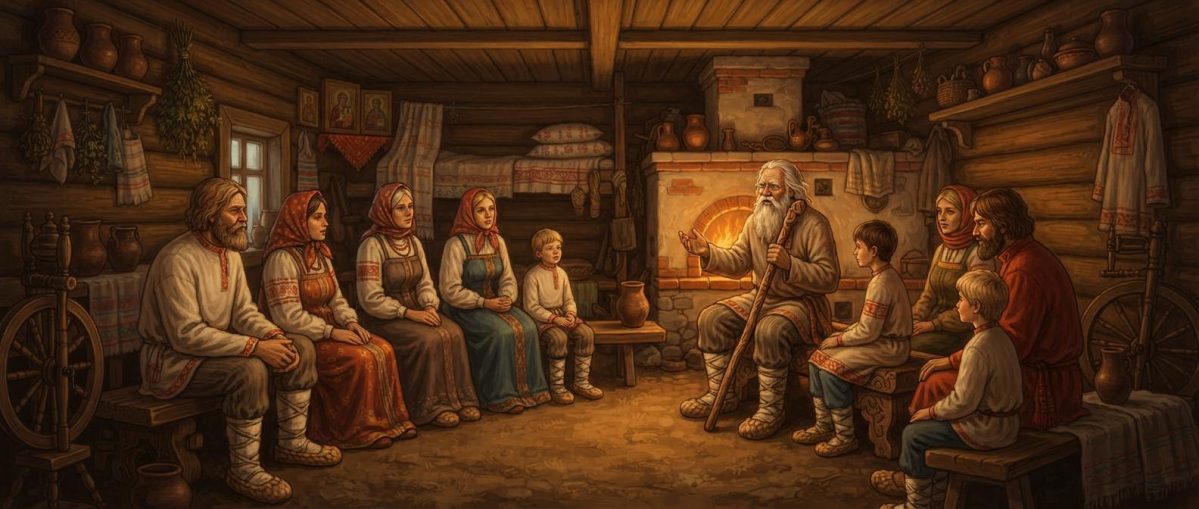 Восприятие мира нашими предками (5 класс)