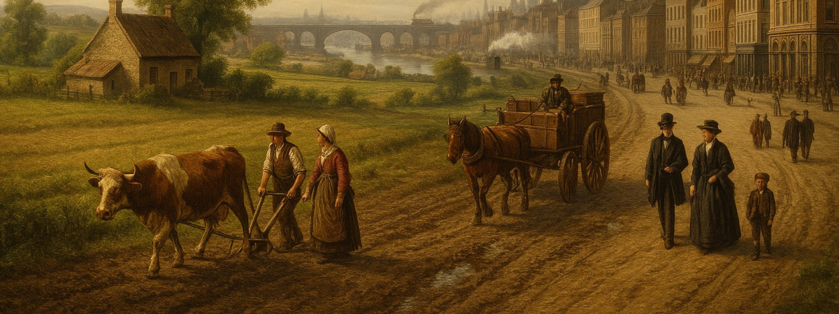 Сельский и городской мир в эпоху зарождения капитализма