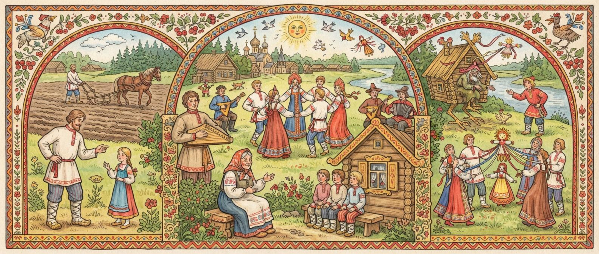 Малые жанры фольклора (5 класс)