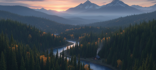 Леса России: Тайга