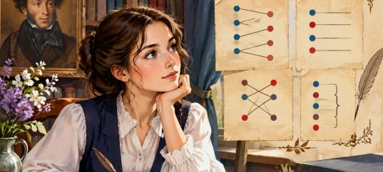 Иллюстрация на тему «Способы рифмовки»