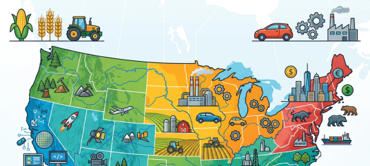 Иллюстрация по теме «США. Внутренние различия»