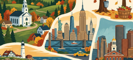 Иллюстрация по теме «США. Северо-Восток»