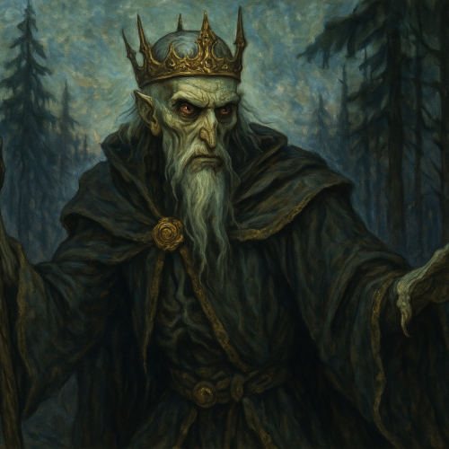 Иллюстрация: Кощей Бессмертный из русских народных сказок