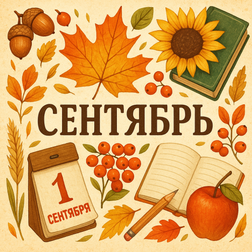Кроссворд с ключевым словом: Сентябрь