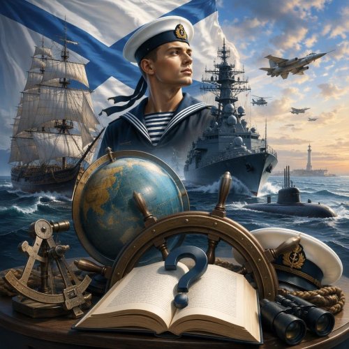 Кроссворд на день Военно‑Морского Флота: Сквозь века и волны