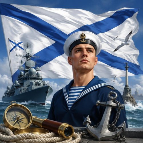 Кроссворд на день Военно‑Морского Флота: Под Андреевским флагом
