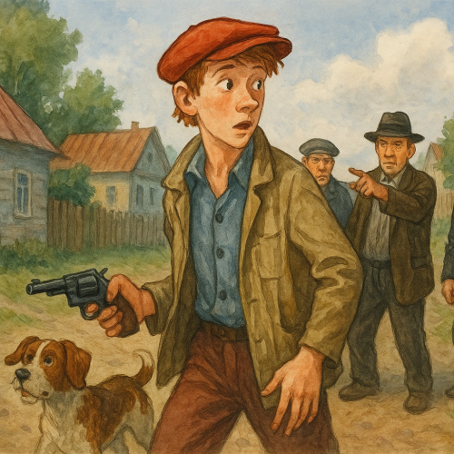 Кроссворд по повести Коваля «Приключения Васи Куролесова»