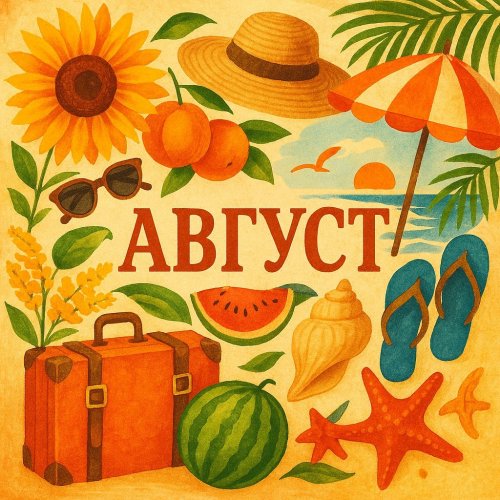Кроссворд с ключевым словом: Август