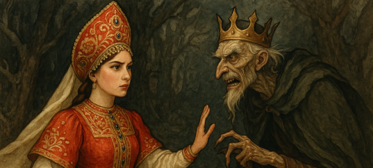 Кроссворд по литературе: Волшебная сказка «Царевна-лягушка» и её герои (5 класс)