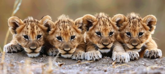 Кроссворд для малышей: Детёныши диких животных