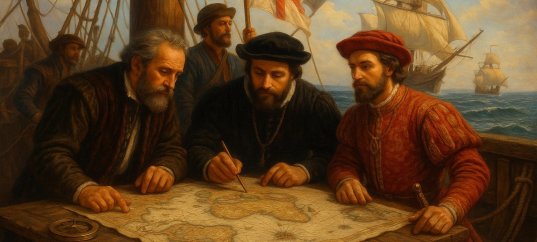 Кроссворд по истории: Великие географические открытия (7 класс)