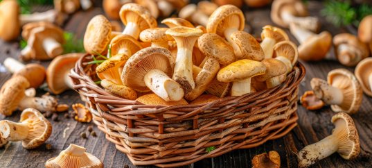 Кроссворд по окружающему миру: В царстве грибов (3 класс)