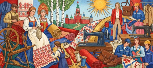 Кроссворд: День работников текстильной и лёгкой промышленности