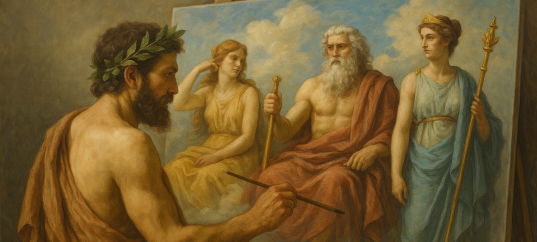 Кроссворд по истории: Скульптура и живопись Древней Греции (5 класс)