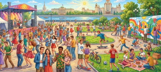 Кроссворд на День молодёжи