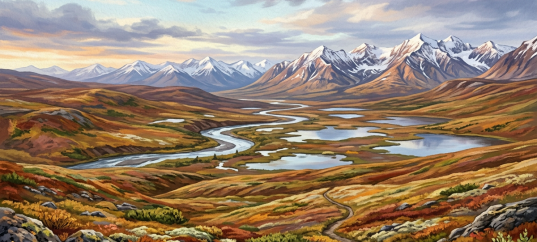 Кроссворд по географии: Северные безлесные зоны (8 класс)