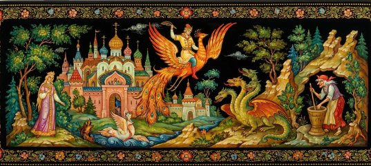 Кроссворд на день народных художественных промыслов: Лаковая миниатюра