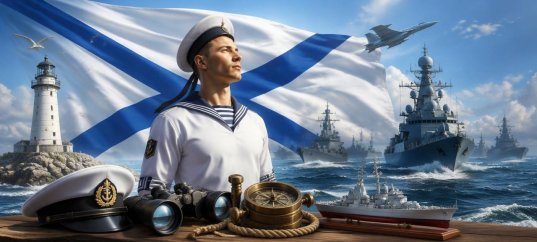 Кроссворд на день Военно‑Морского Флота: Под Андреевским флагом