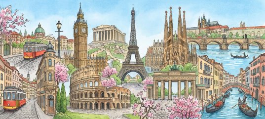 Кроссворд: Города Европы — что вы знаете о них?