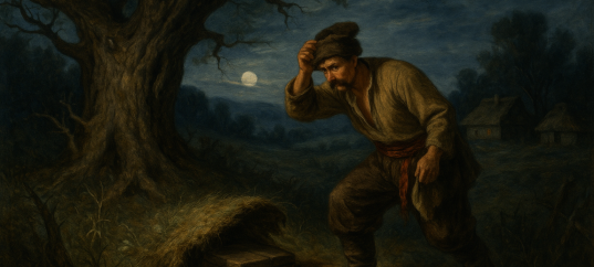 Кроссворд по повести Гоголя «Заколдованное место»