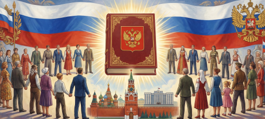 Кроссворд по окружающему миру: Конституция - основной закон страны (4 класс)