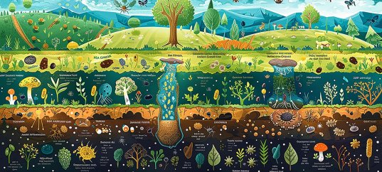 Кроссворд по биологии: Происхождение растений (5-6 класс)