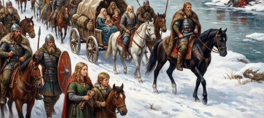 Кроссворд по истории: Вторжение варваров на территорию Римской империи (5 класс)