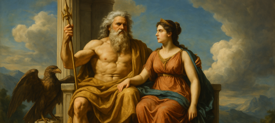 Кроссворд по истории: Зевс и боги Олимпа (5 класс)