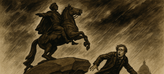 Кроссворд по поэме Пушкина «Медный всадник»