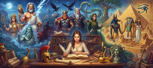 Кроссворд по литературе: Мифология (5 класс)