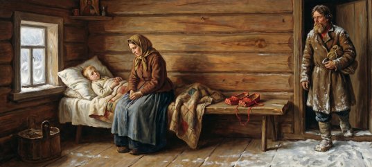 Кроссворд по рассказу Бунина «Лапти»