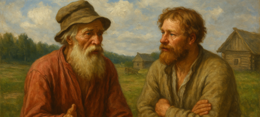 Кроссворд по рассказу Тургенева «Хорь и Калиныч»