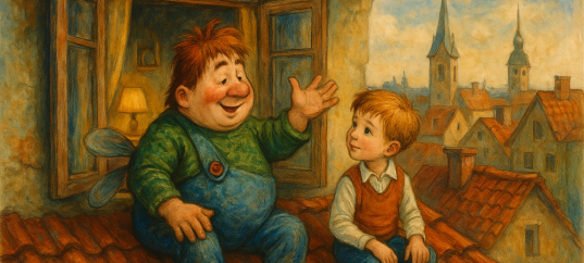 Кроссворд по сказке Линдгрен «Карлсон, который живёт на крыше»