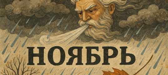 Кроссворд с ключевым словом: Ноябрь