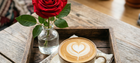 Открытка «С 8 марта: Кофейное настроение»