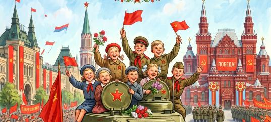 Открытка «С Днём Победы над фашизмом»