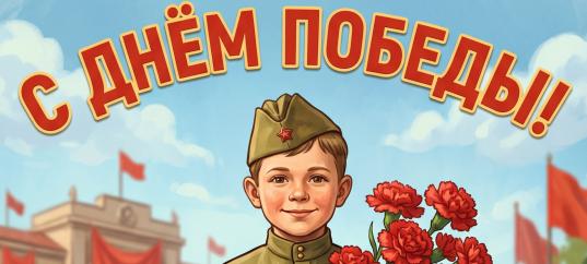 Открытка «Слава юным героям Великой Отечественной войны!»