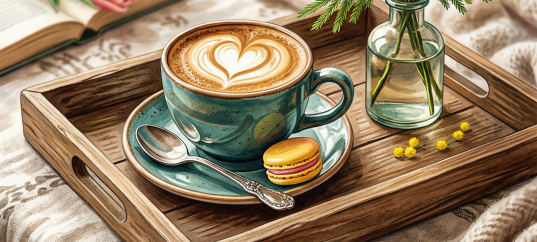 Открытка «С 8 марта: Очаровательная открытка с мимозой»