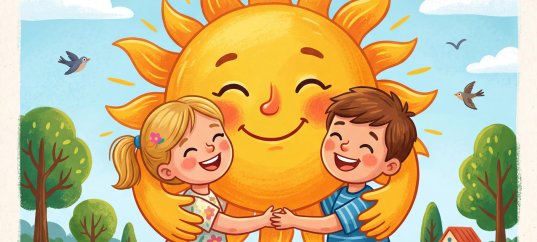 Плакат «День защиты детей: Дети — наше будущее»