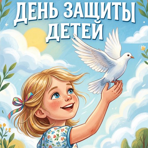 Плакат «День защиты детей»