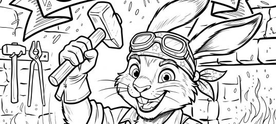 Раскраска «С 1 мая: С праздником труда»