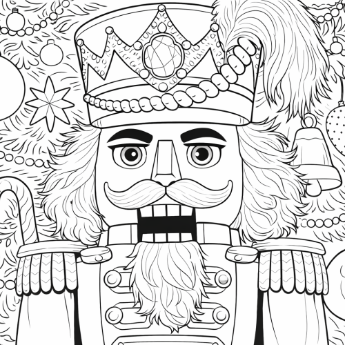 Раскраска «Щелкунчик»