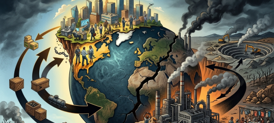 Тест по географии: Теневые стороны международного разделения труда (10 класс)