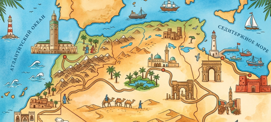 Тест по географии: Африка. От Касабланки до Триполи (7 класс)