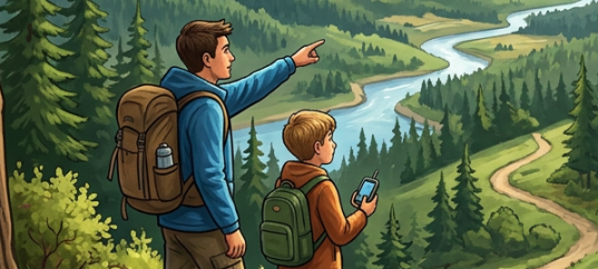 Тест по географии: Ориентирование на местности (5-6 класс)