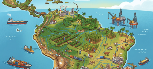 Тест по географии: Латинская Америка. Экономика (11 класс)