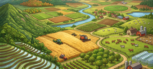 Тест по географии: Сельское хозяйство (10 класс)