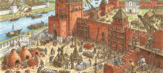 Тест по окружающему миру: Строительство Московского Кремля (2 класс)