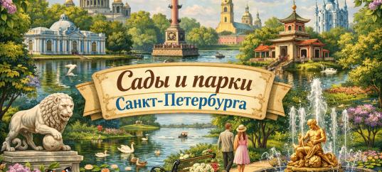 Тест для знатоков Санкт-Петербурга: В зелёных лабиринтах города. Узнай парки по деталям